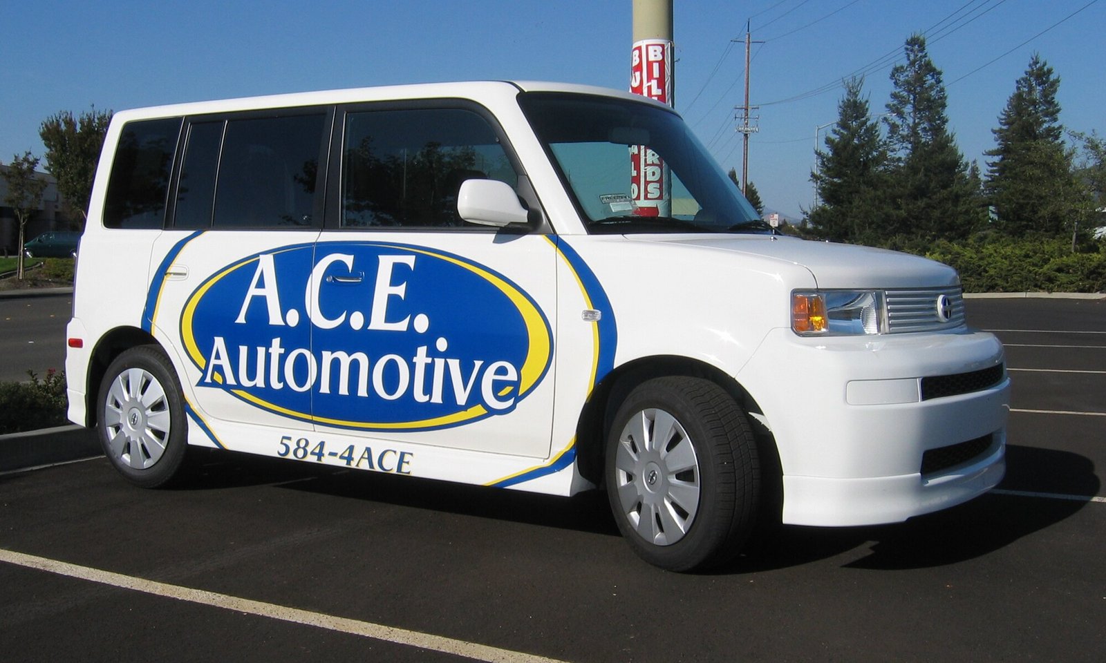 Ace Vehicle Wrap by Sign Dynamics