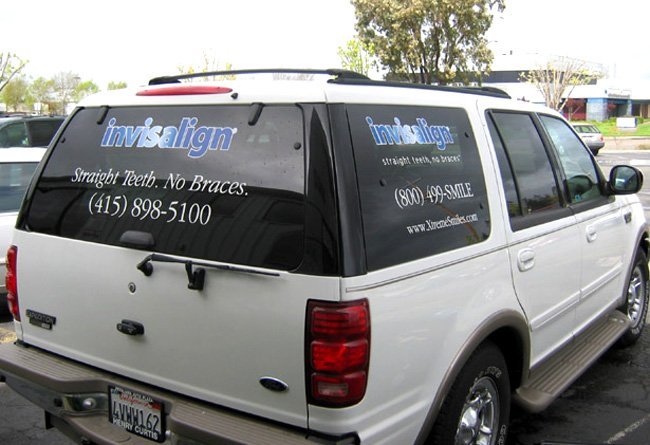 Invisalign Vehicle Graphics by Sign Dynamics