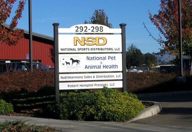 Wood Post & Panel Sign by Sign Dynamics