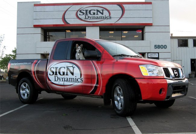Sign Dynamics Truck Wrap by Sign Dynamics