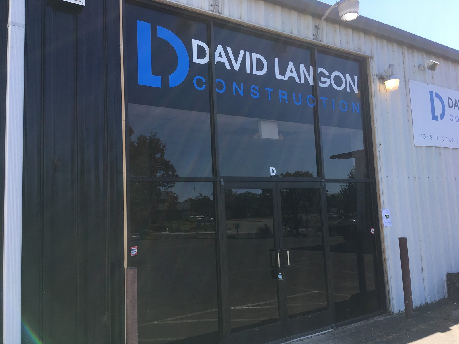 David Lanson Construction Window Graphics by Sign Dynamics