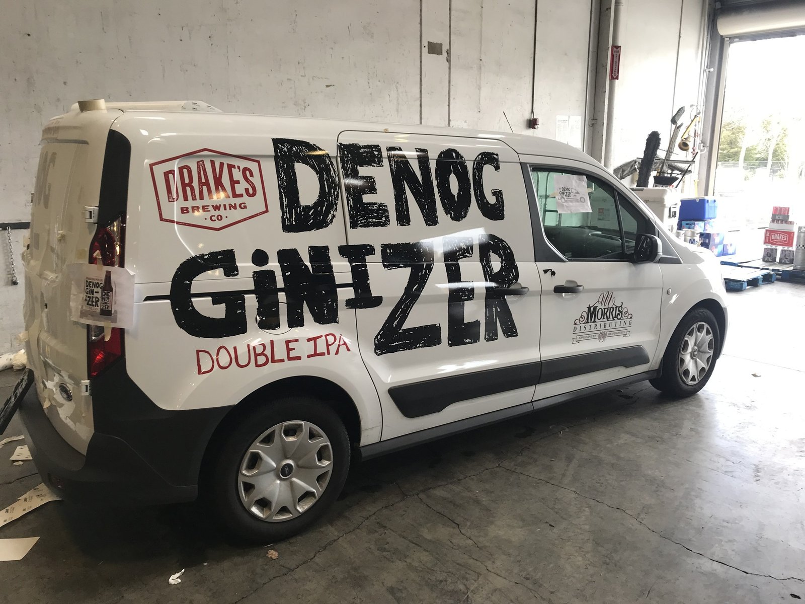 Drake's Ginzer Van Wrap by Sign Dynamics