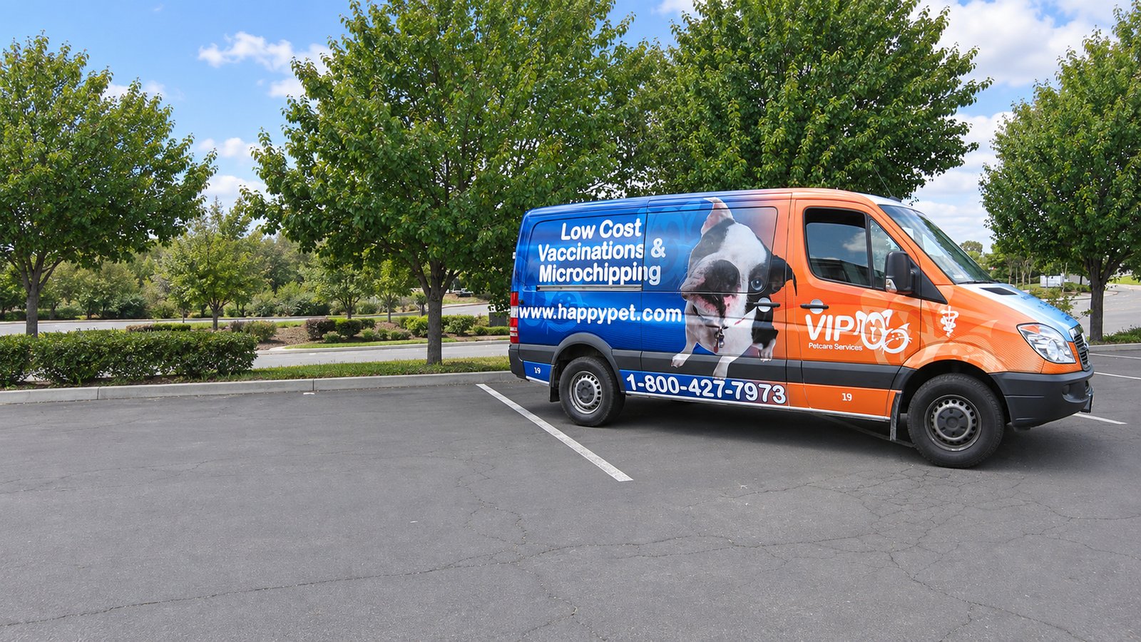 VIP Petcare Services vehicle wrap by Sign Dynamics