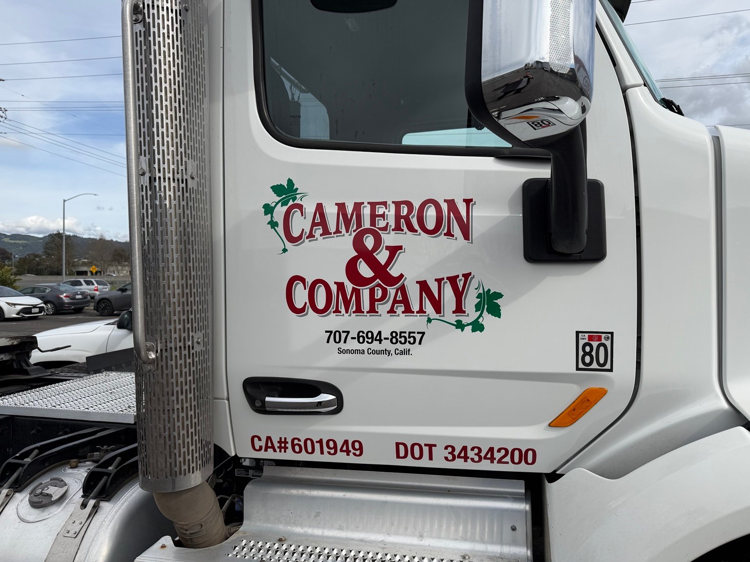 Cameron & Company Truck Graphics by Sign Dynamics