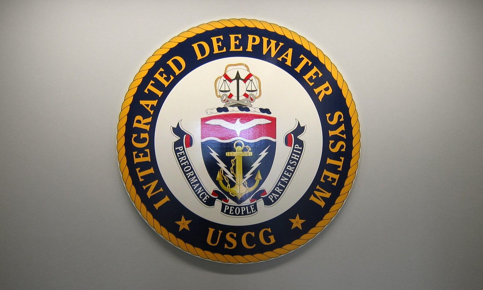 Coast Guard Deepwater System Emblem by Sign Dynamics