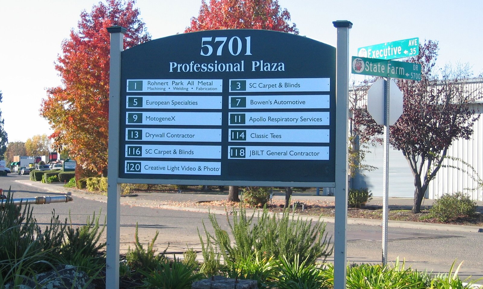 5701 Professional Plaza Directory Sign by Sign Dynamics